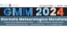 GIORNATA METEOROLOGICA MONDIALE 2024 –“At the frontline of climate action”