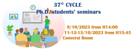 Doctorate in Physics – 37° cycle, Seminars on the thesis Project Plan