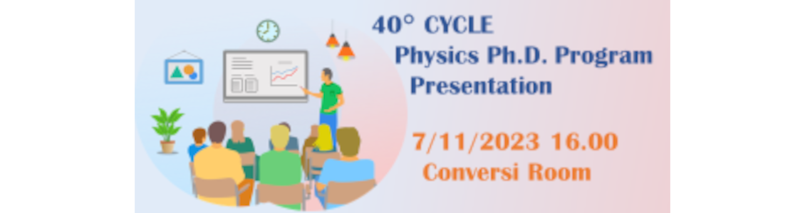 40° Cycle Physics Ph. D. Program