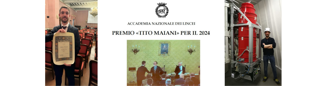 Premio “Tito Maiani” 2024 per tesi magistrale a Federico Cacciotti