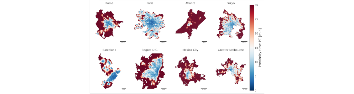 A Universal framework for inclusive 15-minute cities