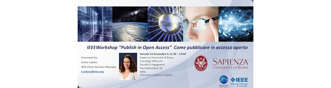 Workshop sulla pubblicazione in riviste IEEE (open access