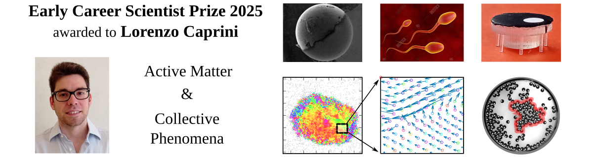 Premio IUPAP Early Career Scientist assegnato a Lorenzo Caprini