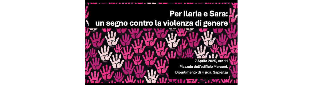 Un segno contro al violenza di genere