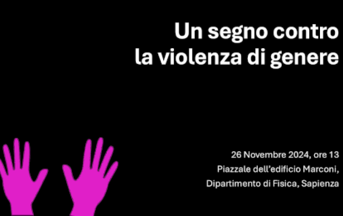 Un segno contro la violenza di genere